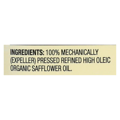 Spectrum Naturals High Heat Refined Organic Safflower Oil - Case Of 12 - 16 Fl Oz. - Orca Market