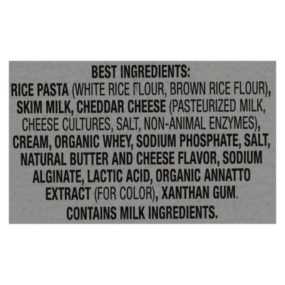 Annies Homegrown Rice Pasta Dinner - Creamy Deluxe - Rice Pasta And Extra Cheesy Cheddar Sauce - Gluten Free - 11 Oz - Case Of 12 - Orca Market