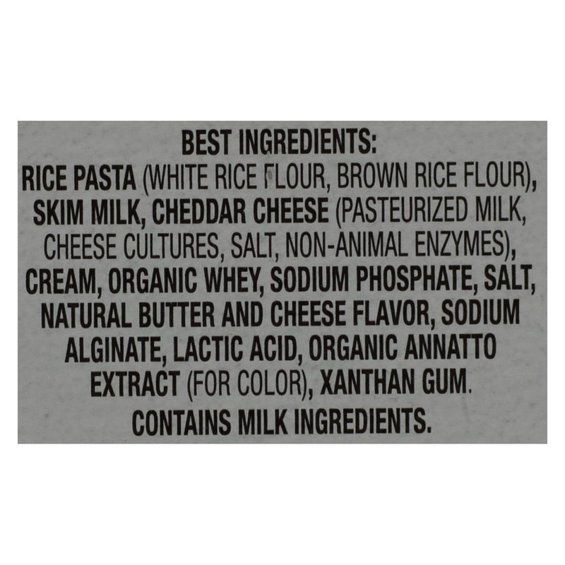 Annies Homegrown Rice Pasta Dinner - Creamy Deluxe - Rice Pasta And Extra Cheesy Cheddar Sauce - Gluten Free - 11 Oz - Case Of 12 - Orca Market