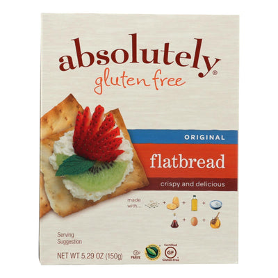 Absolutely Gluten Free - Flatbread - Original - Case Of 12 - 5.29 Oz. - Orca Market