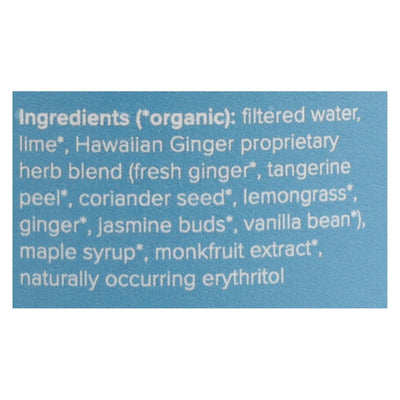 Goldthread Hawaiian Ginger Herbal Tonic - Case Of 6 - 12 Fz - Orca Market