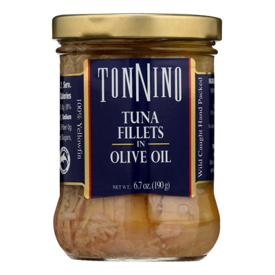 Tonnino Tuna Fillets - Olive Oil - Case Of 6 - 6.7 Oz. - Orca Market