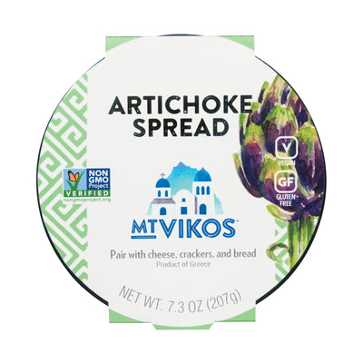 Mt Vikos Artichoke Spread - Case Of 6 - 7.3 Oz - Orca Market