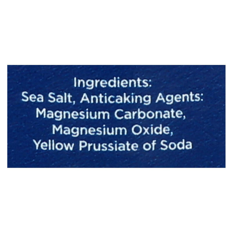 La Baleine Sea Salt Sea Salt - Fine - 26.5 Oz - Case Of 12 - Orca Market