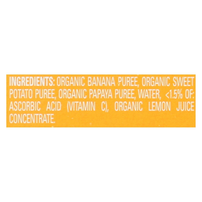 Happy Baby Happy Baby Clearly Crafted - Bananas Sweet Potatoes And Papayas - Case Of 16 - 4 Oz. - Orca Market