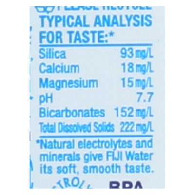 Fiji Natural Artesian Water Natural Water - Case Of 24 - 16.9 Fl Oz. - Orca Market