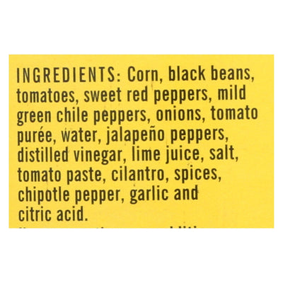 Desert Pepper Trading - Medium Corn Black Bean Red Pepper Salsa - Case Of 6 - 16 Oz. - Orca Market