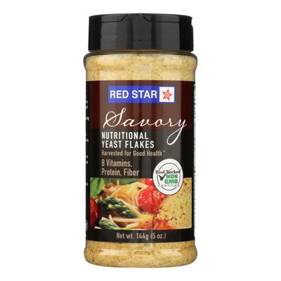 Red Star Nutritional Yeast Vegetarian Support Formula - Yeast Flakes - Mini - Case Of 6 - 5 Oz. - Orca Market