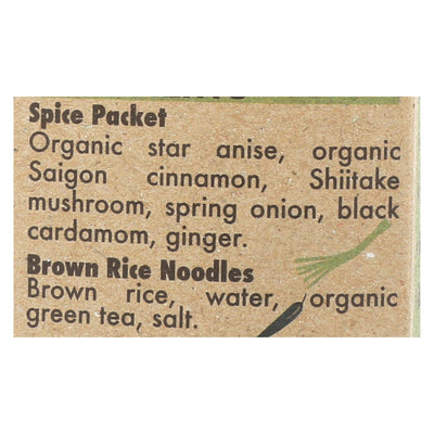 Star Anise Foods Soup - Brown Rice Noodle - Vietnamese - Happy Pho - Shiitake Mushroom - 4.5 Oz - Case Of 6 - Orca Market