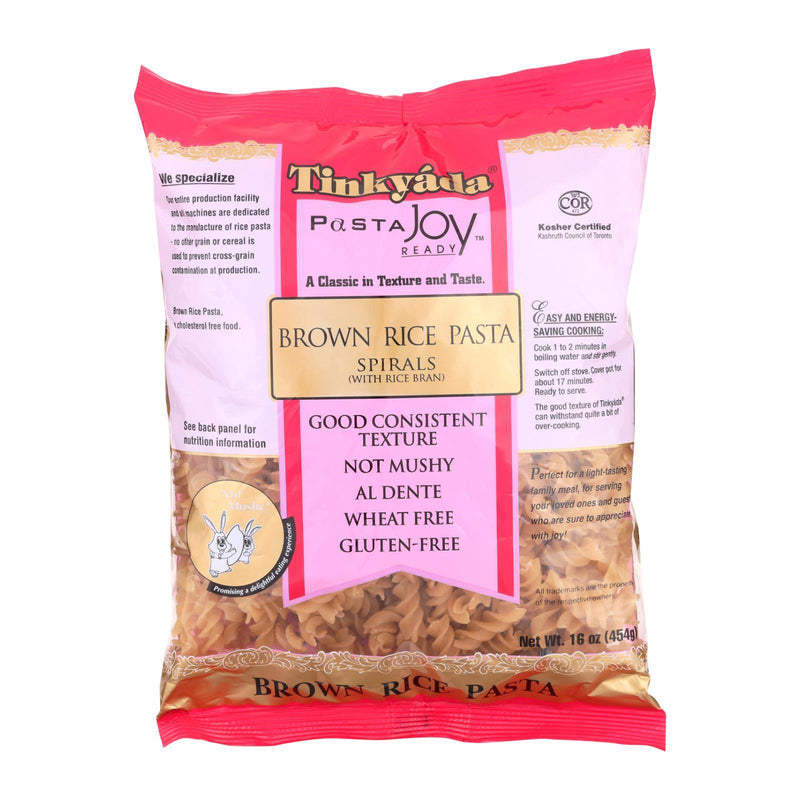 Tinkyada Brown Rice Spirals - Case Of 12 - 16 Oz - Orca Market