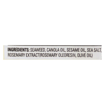 Annie Chun's Seaweed Snacks Roasted Sesame - Case Of 12 - 0.35 Oz. - Orca Market