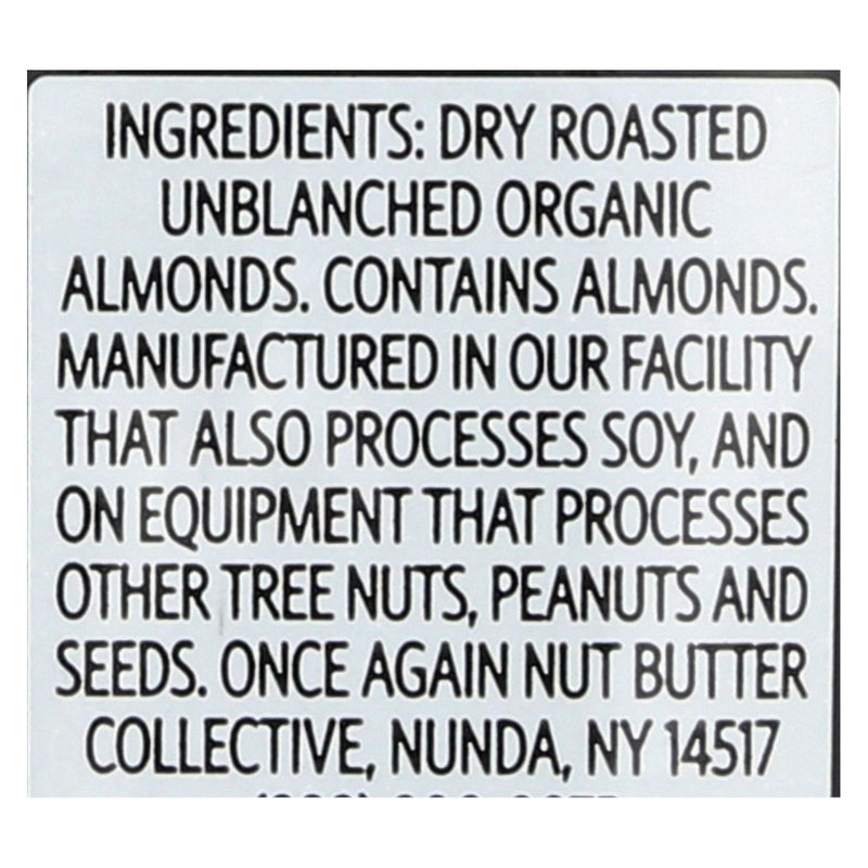 Once Again Almond Butter - Organic - Original - Squeeze Pack - 1.15 Oz - Case Of 10 - Orca Market