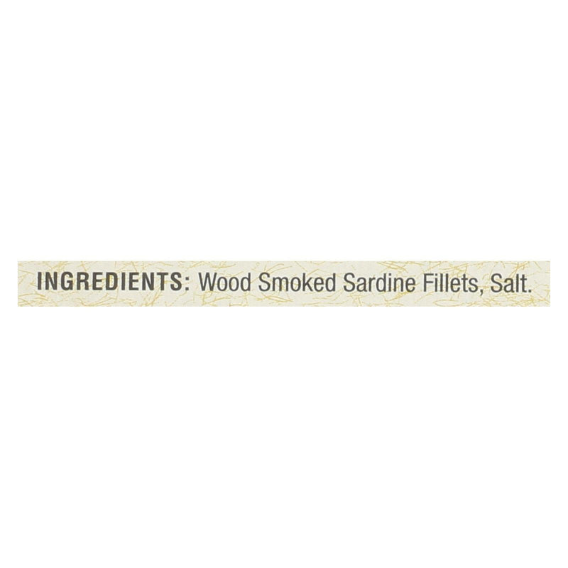 Bar Harbor - Smoked Sardine Fillets - Case Of 12 - 6.7 Oz. - Orca Market