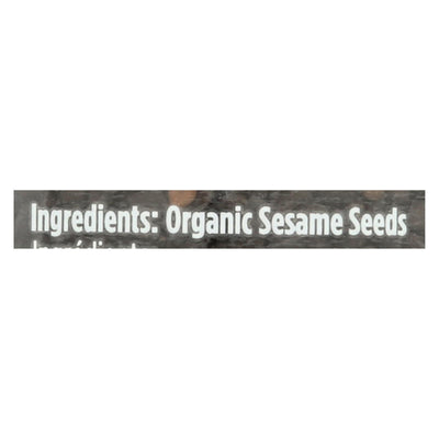 Spicely Organics - Organic Sesame - Black - Case Of 3 - 2 Oz. - Orca Market