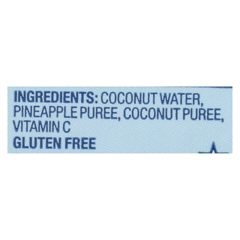 Vita Coco Coconut Water - Pineapple - Case Of 12 - 500 Ml - Orca Market