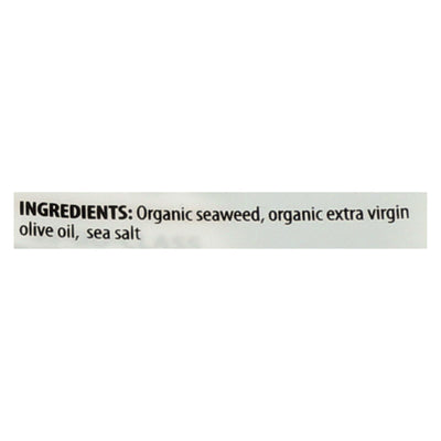 Seasnax Organic Seaweed Snack - Original - Case Of 12 - 1.08 Oz - Orca Market