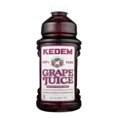 Kedem Grape Juice - Case Of 8 - 64 Fl Oz. - Orca Market