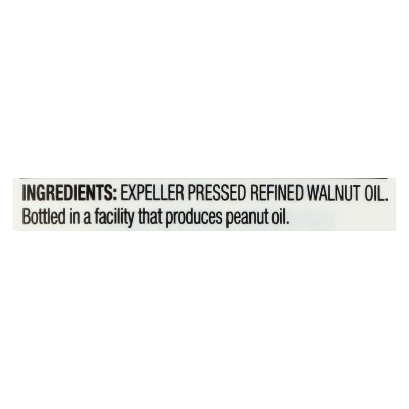 Spectrum Naturals Refined Walnut Oil - Case Of 12 - 16 Fl Oz. - Orca Market