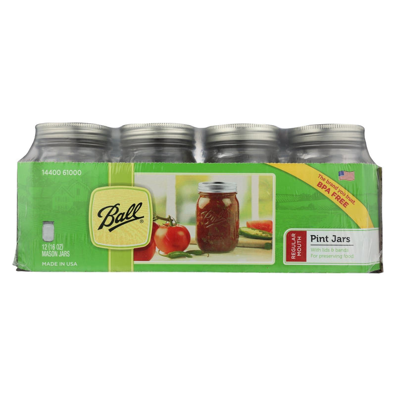 Ball Canning Mason Canning Jar Set - Case Of 1 - 12 Count - Orca Market