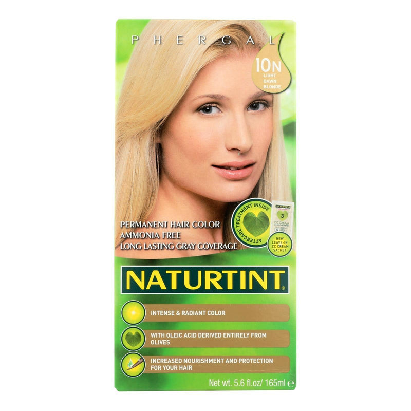 Naturtint Hair Color - Permanent - 10n - Light Dawn Blonde - 5.28 Oz - Orca Market