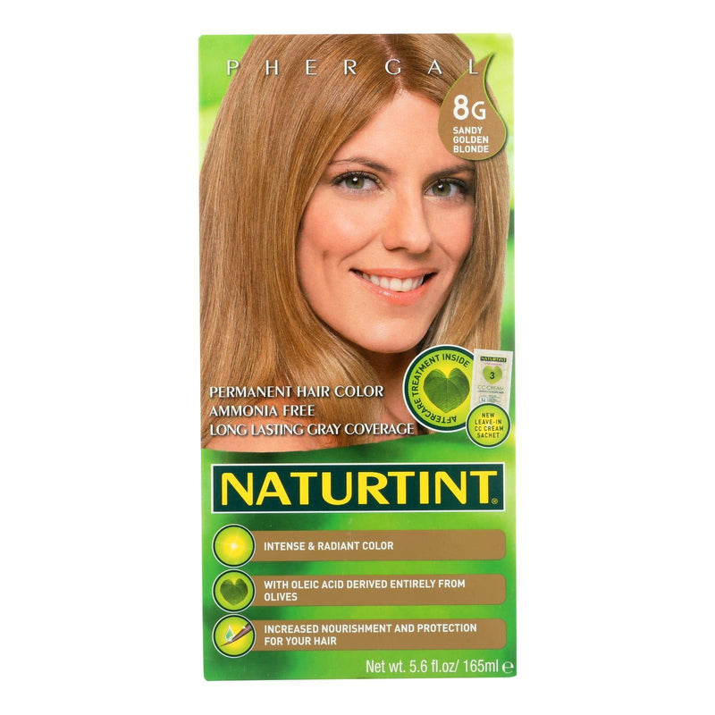 Naturtint Hair Color - Permanent - 8g - Sandy Golden Blonde - 5.28 Oz - Orca Market