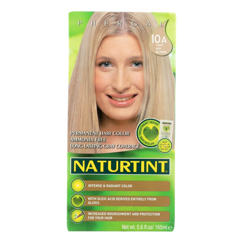 Naturtint Hair Color - Permanent - 10a - Light Ash Blonde - 5.28 Oz - Orca Market