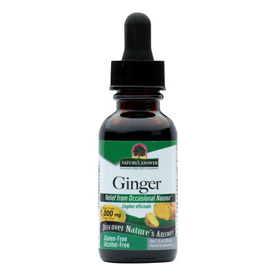 Nature's Answer - Ginger Root Alcohol Free - 1 Fl Oz - Orca Market