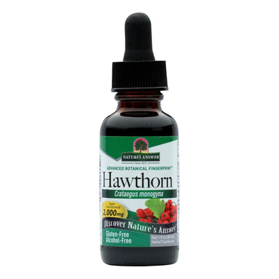 Nature's Answer - Hawthorn Berry Leaf And Flower - 1 Fl Oz - Orca Market