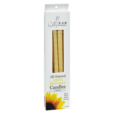 Wally's Ear Candles Beeswax - 4 Candles - Orca Market