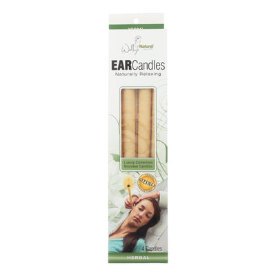 Wally's Ear Candles Herbal Beeswax - 4 Candles - Orca Market