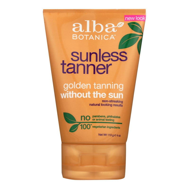 Alba Botanica - Very Emollient Sunless Golden Tanning Natural Formula - 4 Oz - Orca Market