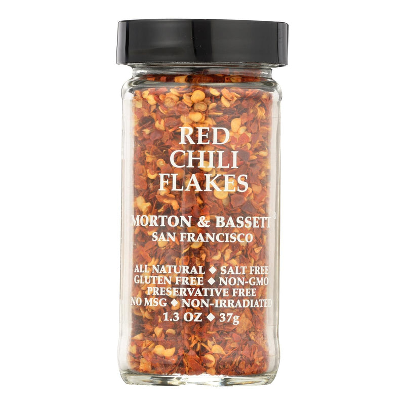 Morton And Bassett Seasoning - Chili Flakes - Red - 1.3 Oz - Case Of 3 - Orca Market