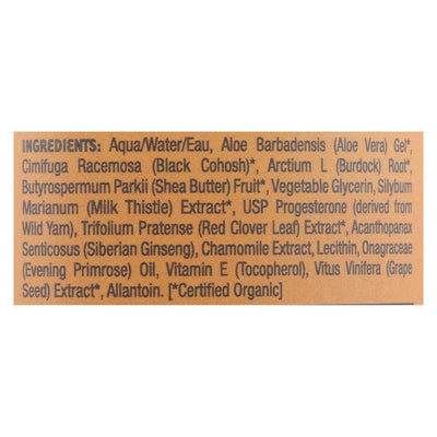 Organic Excellence Balance Plus Therapy Bio-identical Progesterone Cream With Phytoestrogens - 3 Oz - Orca Market