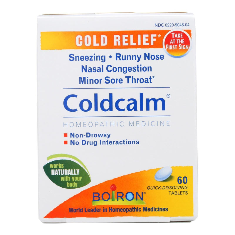 Boiron - Coldcalm Cold - 60 Tablets - Orca Market