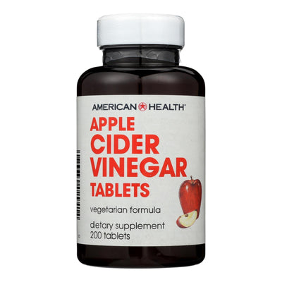 American Health - Apple Cider Vinegar - 300 Mg - 200 Tablets - Orca Market