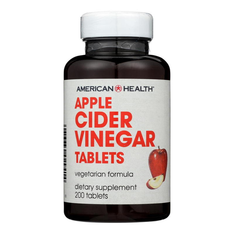 American Health - Apple Cider Vinegar - 300 Mg - 200 Tablets - Orca Market