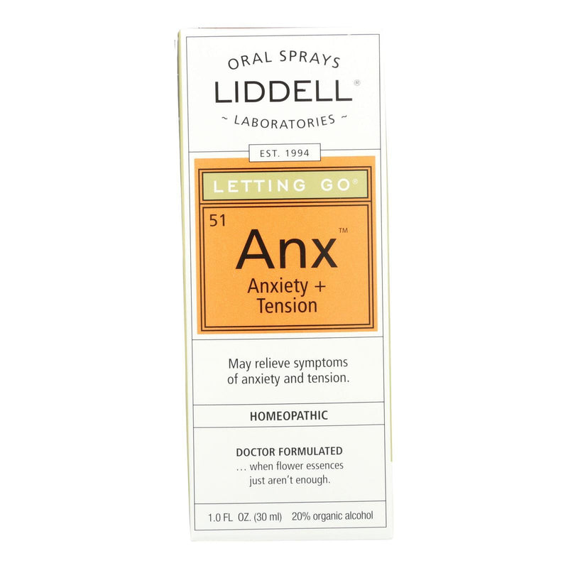 Liddell Homeopathic Letting Go Anxiety Spray - 1 Fl Oz - Orca Market