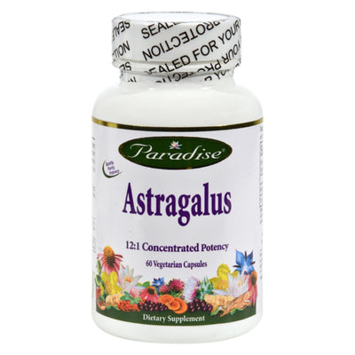 Paradise Herbs Astragalus - 60 Vegetarian Capsules - Orca Market