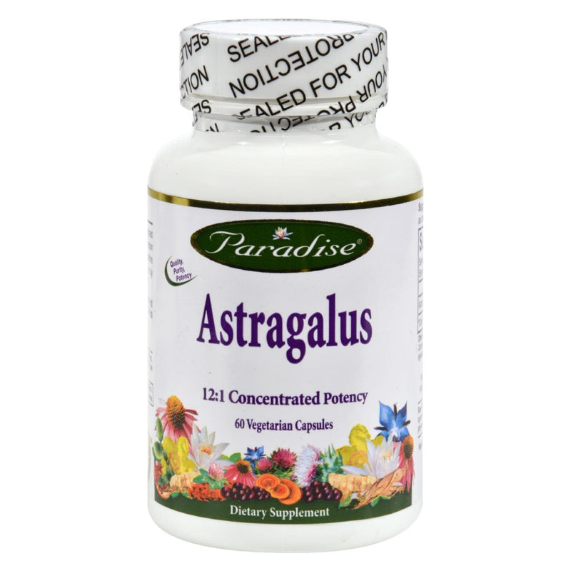 Paradise Herbs Astragalus - 60 Vegetarian Capsules - Orca Market