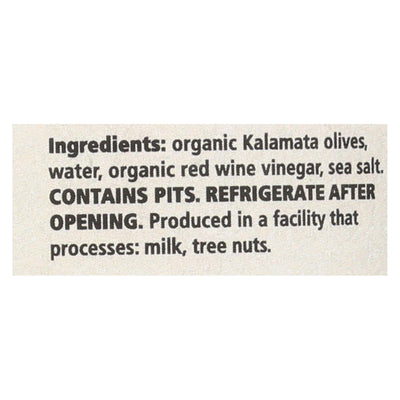 Divina - Organic Kalamata Olives - Case Of 6 - 6.35 Oz. - Orca Market