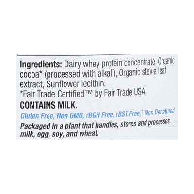 Tera's Whey Protein - Rbgh Free - Fair Trade Dark Chocolate - 12 Oz - Orca Market