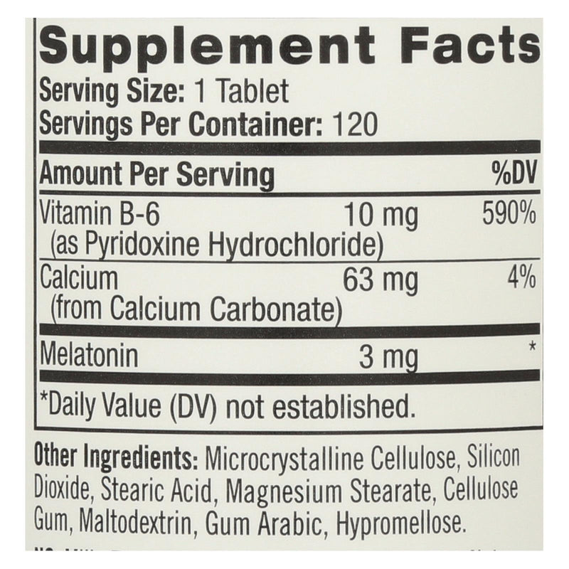 Natrol Melatonin - 3 Mg - 120 Tablets - Orca Market