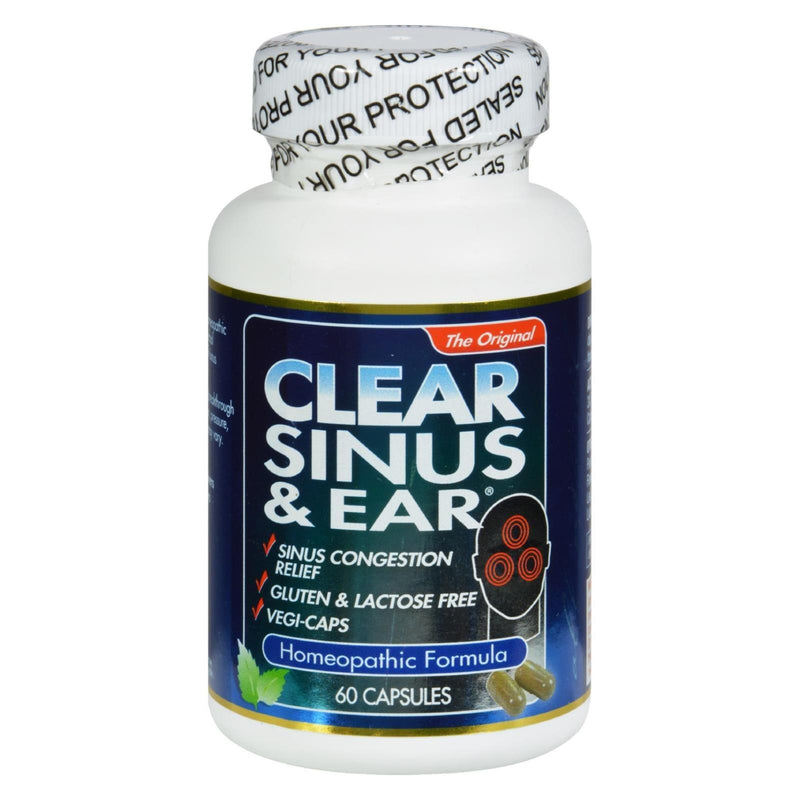 Clear Products Clear Sinus And Ear - 60 Capsules - Orca Market