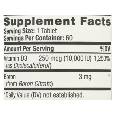 Natrol Vitamin D3 - 10000 Iu - 60 Tablets - Orca Market