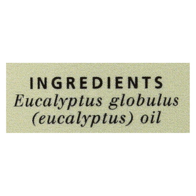 Aura Cacia - Essential Oil Eucalyptus Pure - 2 Fl Oz - Orca Market