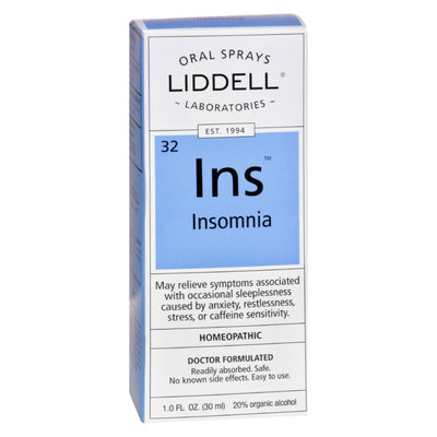 Liddell Homeopathic Insomnia - 1 Fl Oz - Orca Market