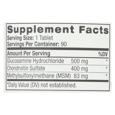 Natrol Glucosamine Chondroitin And Msm - 90 Tablets - Orca Market