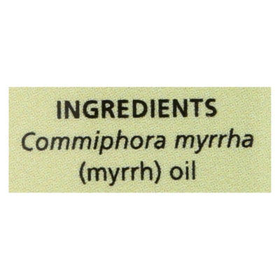 Aura Cacia - Pure Essential Oil Myrrh - 0.5 Fl Oz - Orca Market