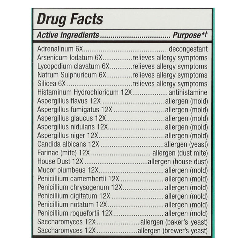 Bio-allers - Allergy Treatment Mold Yeast And Dust - 1 Fl Oz - Orca Market