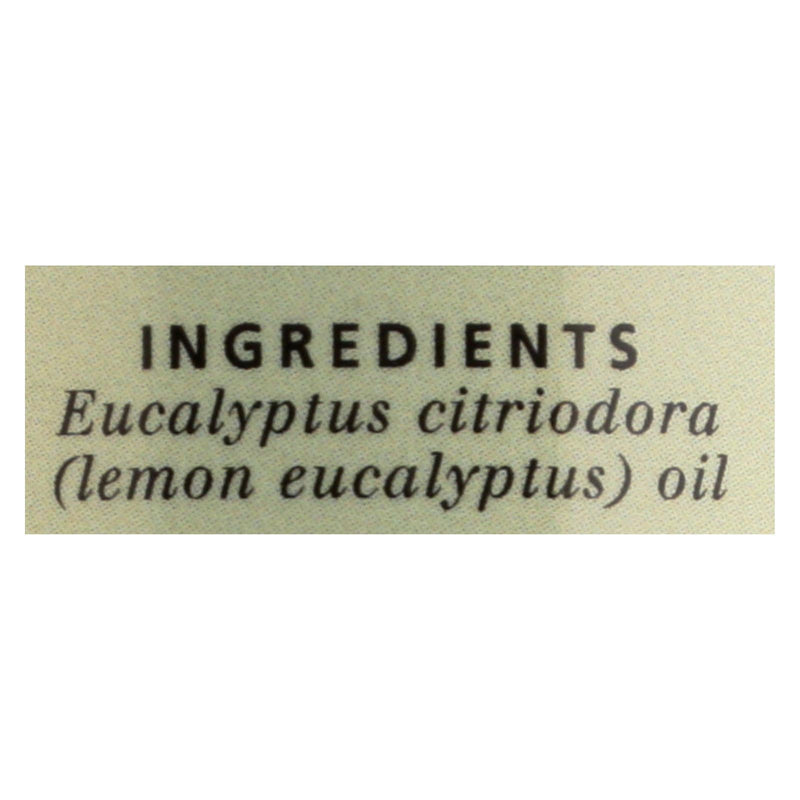 Aura Cacia - Essential Oil Lemon Eucalyptus - 2 Fl Oz - Orca Market